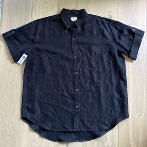 Aritzia Era Linen Button Down Shirt
